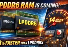 LPDDR6 RAM Is Coming: 33% Faster Than LPDDR5X and Built for Next-Gen Smartphones LPDDR6 RAM