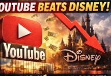 YouTube Becomes the Largest Media Company in the World, Surpassing Disney YouTube Becomes the Largest Media Company in the World